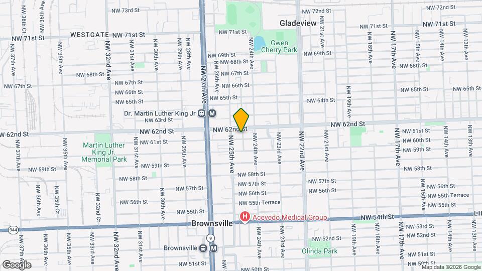 2461 NW 61st St Map and Location Details