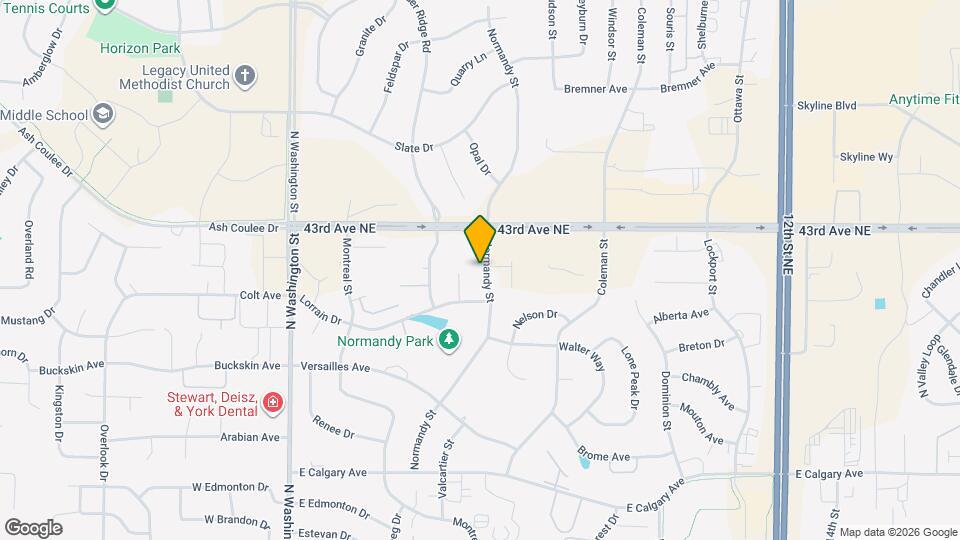 4126A Normandy St Map and Location Details