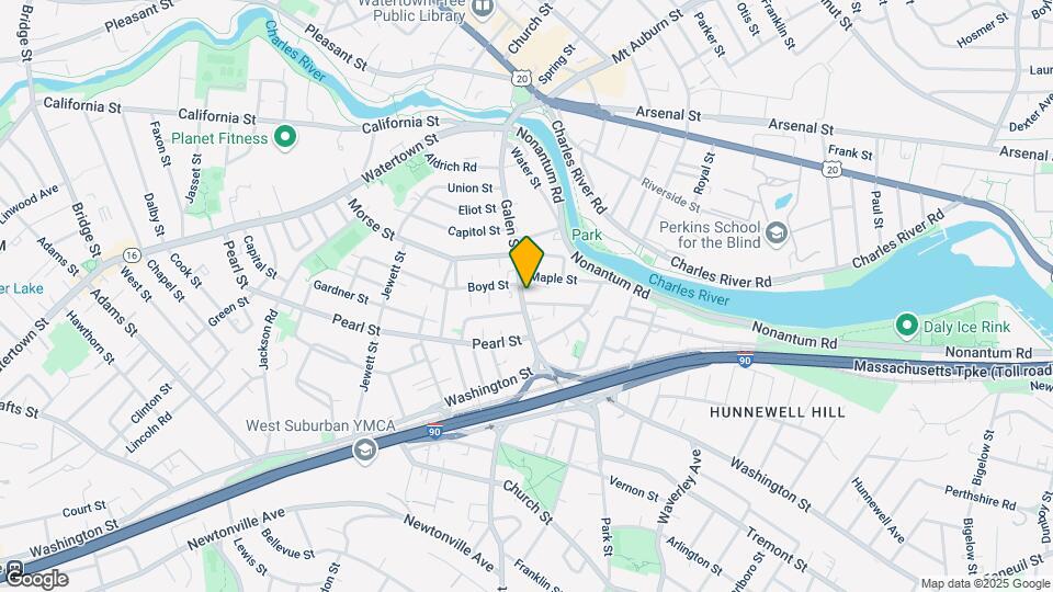 166 Galen St, Unit 83 Map and Location Details