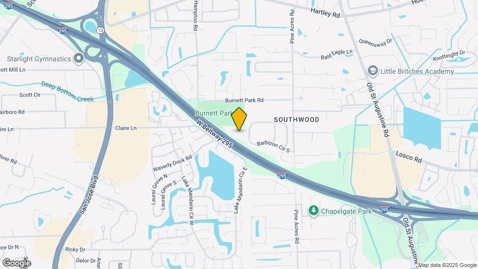 3570 Barbizon Ct Map and Location Details