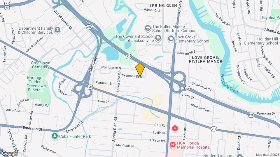 5532 Keystone Dr S Map and Location Details