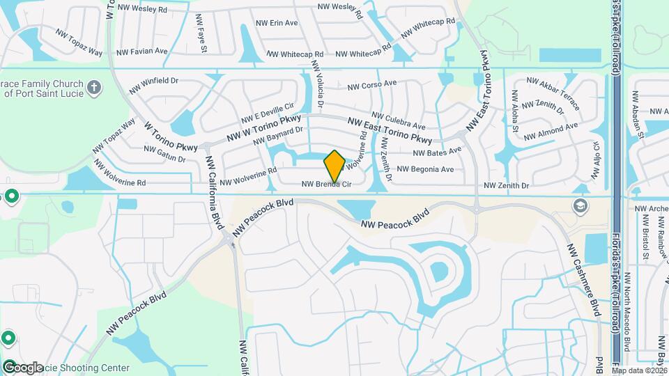 5936 NW Brenda Cir Map and Location Details