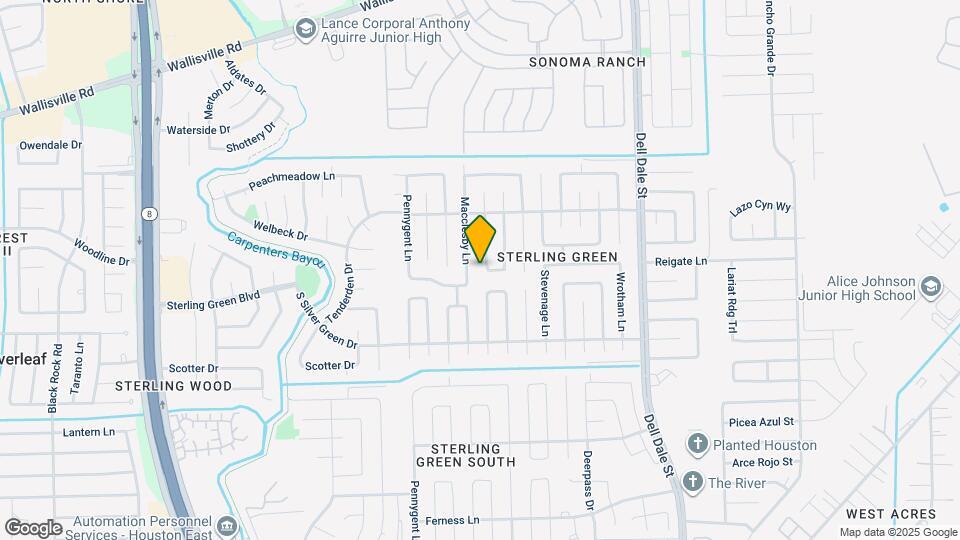 1407 Somercotes Ln Map and Location Details