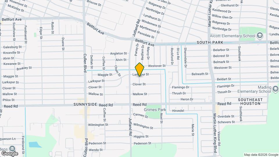 9007 Hilda St Map and Location Details