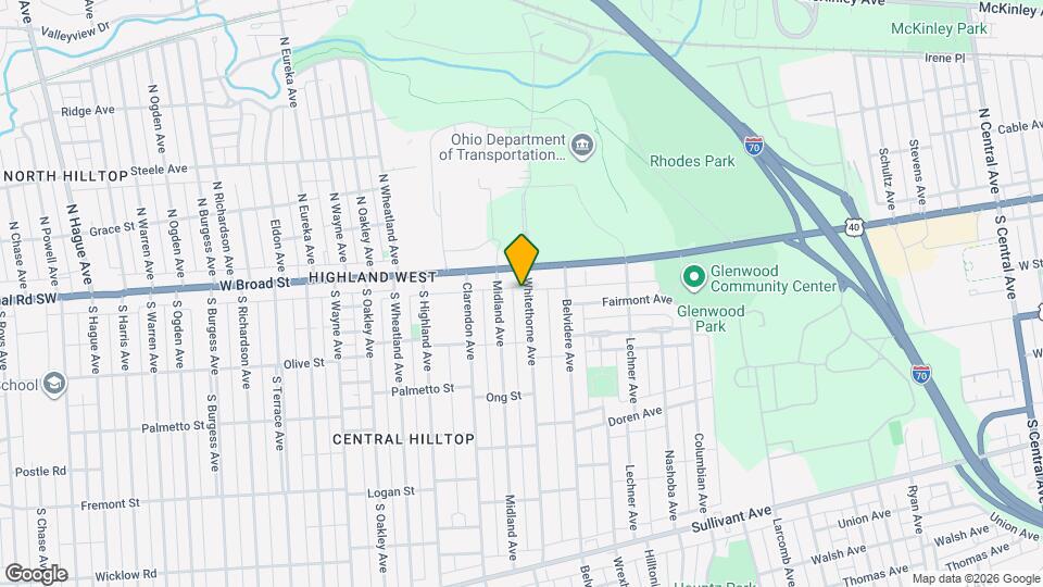 33 Whitethorne Ave Map and Location Details