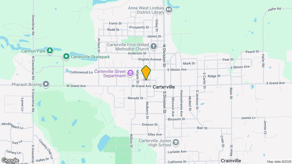 309 Washington St Map and Location Details