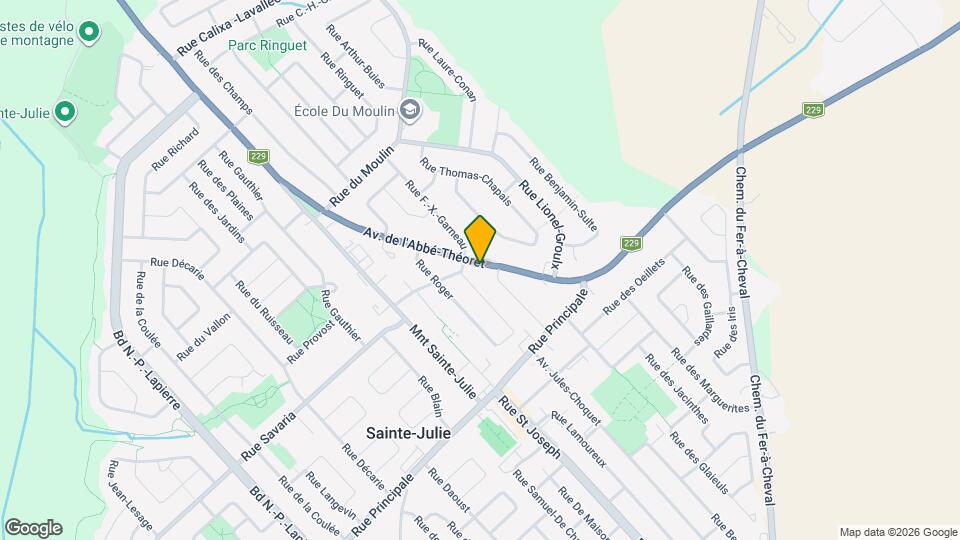 760 De L'abbé-Théoret Av Map and Location Details