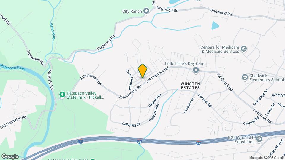 2008 Patapsco Glen Rd Map and Location Details