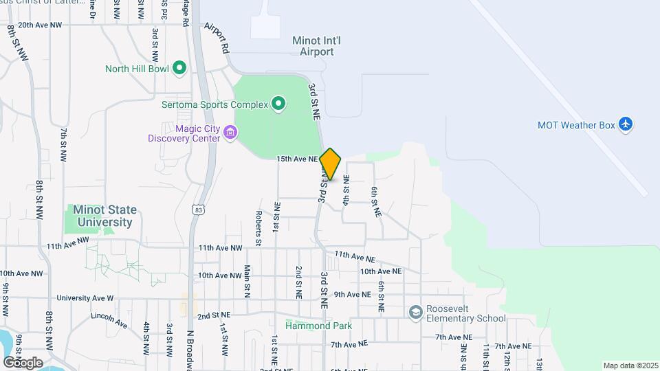 1318 3rd St NE Mapa y Detalles de la Ubicación