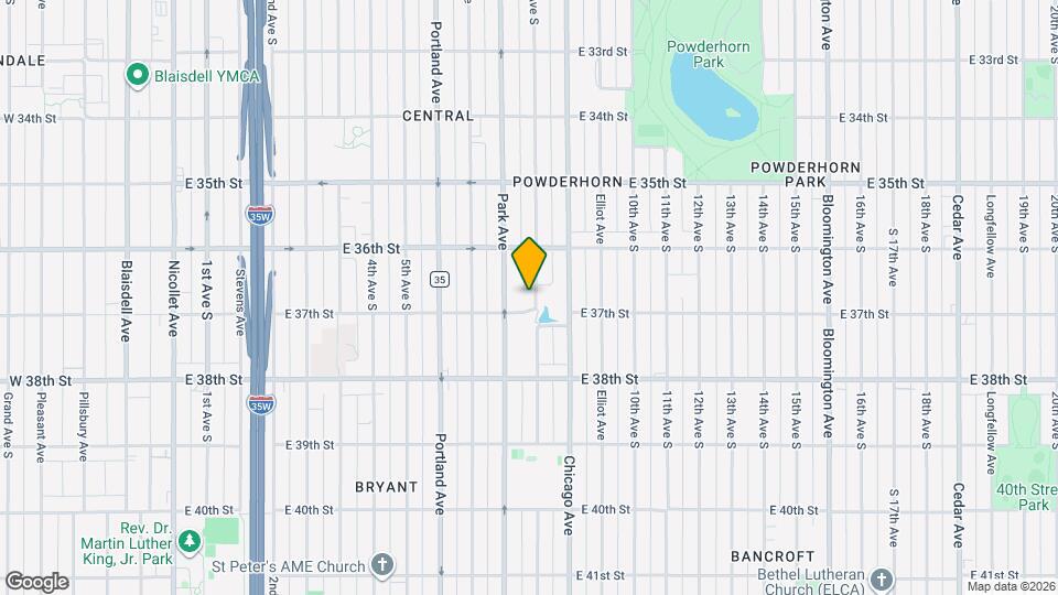 3640 Columbus Ave S Map and Location Details