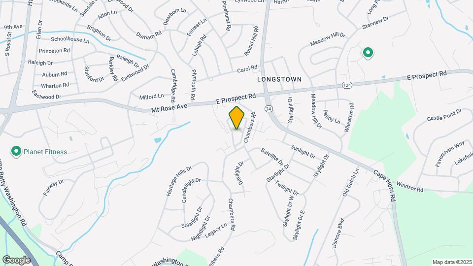 401 Chambers Ridge Map and Location Details