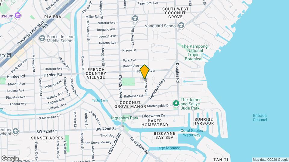 4218 Braganza Ave Map and Location Details