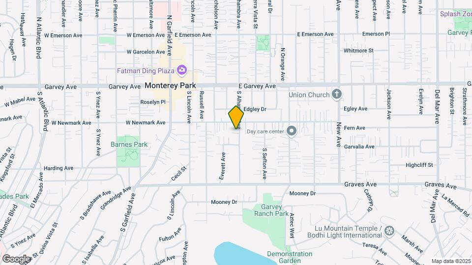 319 S Alhambra Ave Map and Location Details
