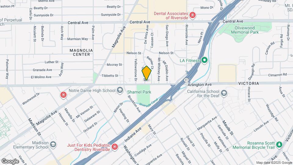 3629 Arlington Ave Mapa y Detalles de la Ubicación