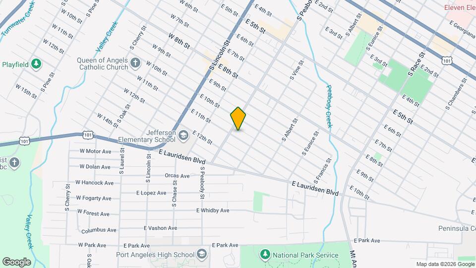 411 E 11th St Mapa y Detalles de la Ubicación