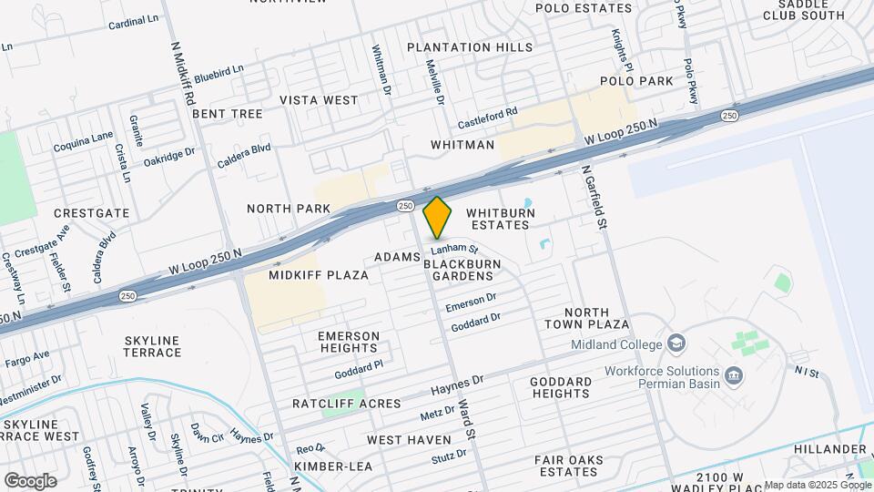 4432 Lanham St Map and Location Details