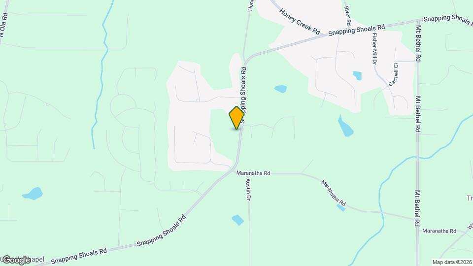 813 Snapping Shoals Rd Map and Location Details