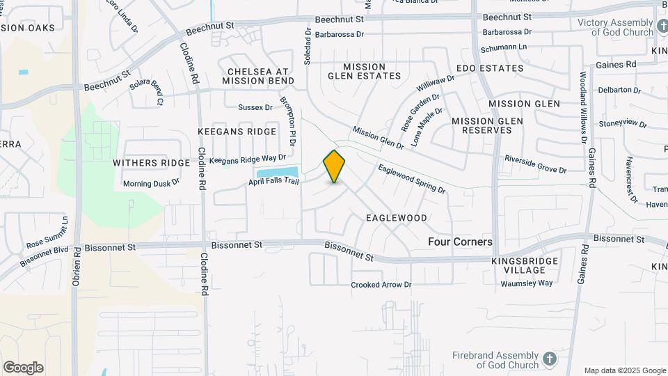 16315 Lynn Crest Ct Map and Location Details