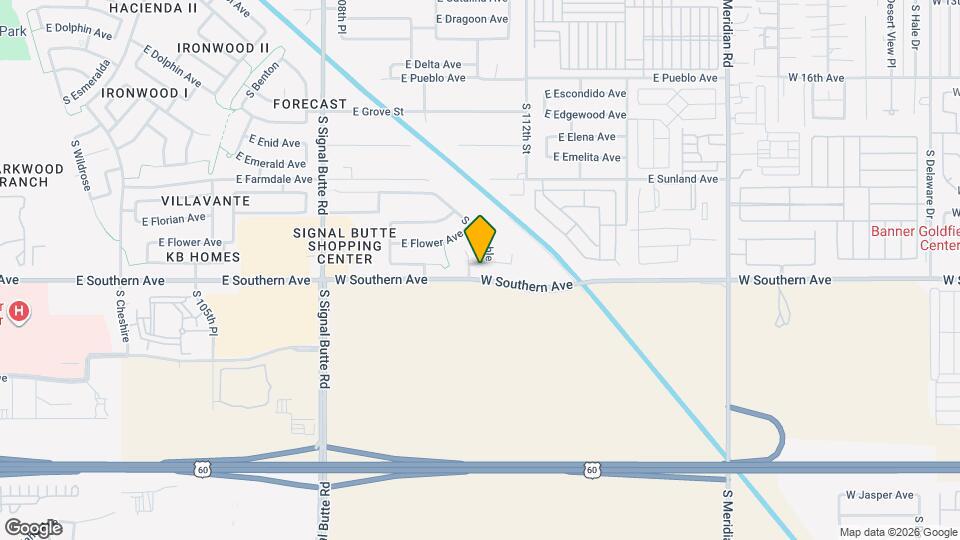 11111 E Flossmoor Ave Map and Location Details