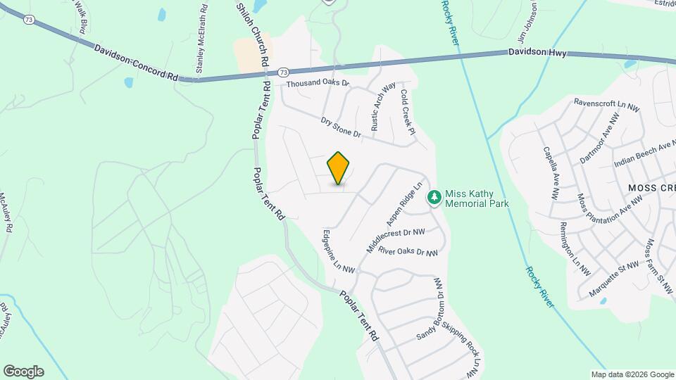 1425 Skygrove Pl NW Map and Location Details