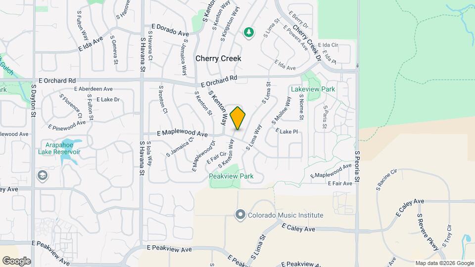6094 S Kingston Cir Map and Location Details