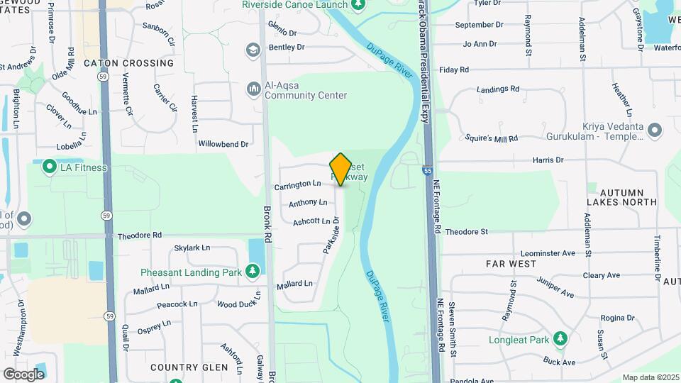 1700 Parkside Dr Map and Location Details