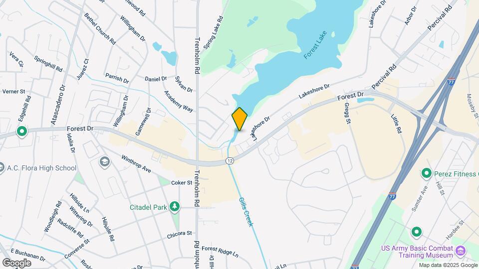 4903 Forest Lake Pl Map and Location Details