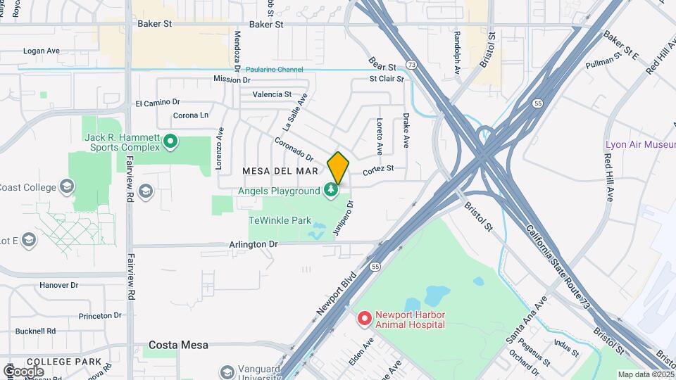 915 Presidio Dr Map and Location Details