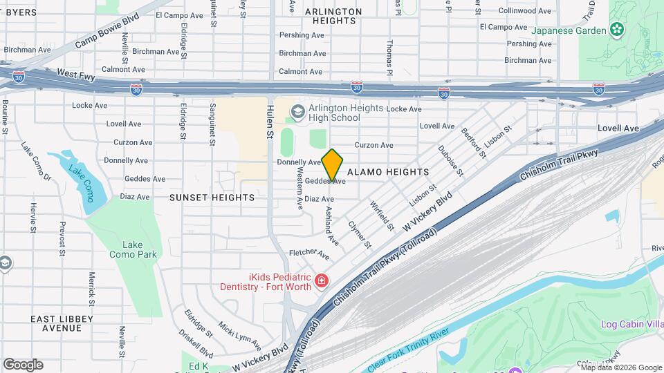 4337 Geddes Ave Map and Location Details