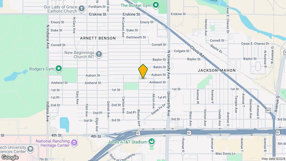 2618 Amherst St Map and Location Details