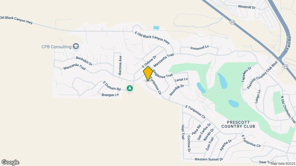 1125 Arrowhead Ln Map and Location Details