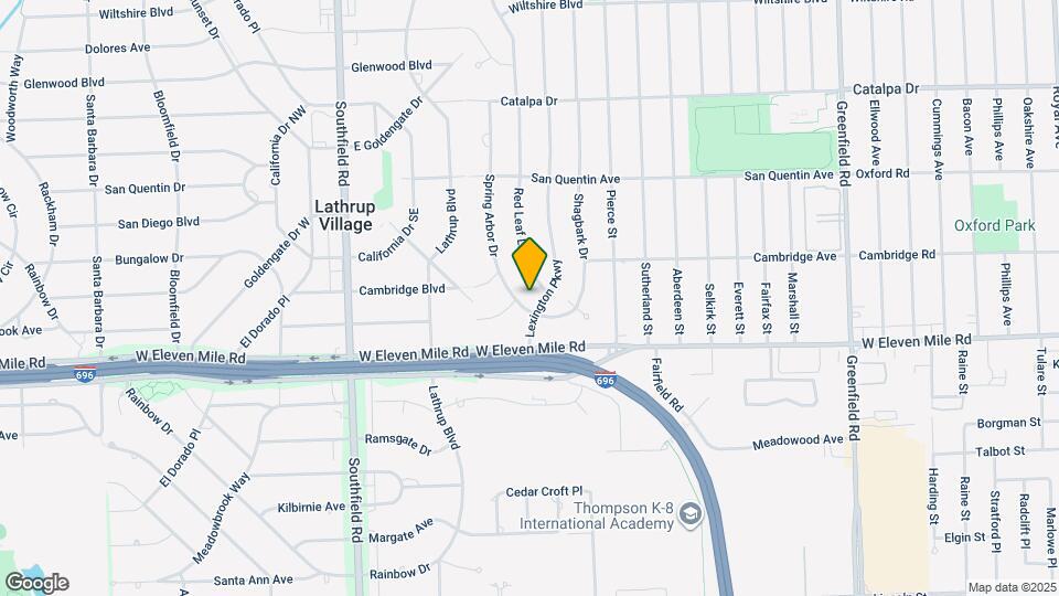 27160 Spring Arbor Dr Map and Location Details