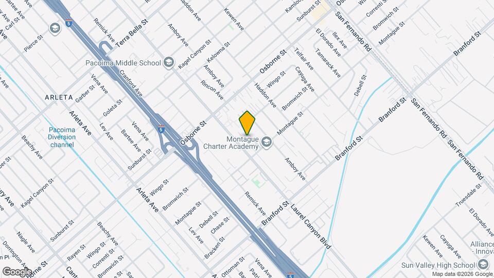 9659 Rincon Ave Map and Location Details