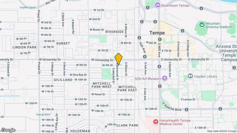 522 W 9th St Map and Location Details