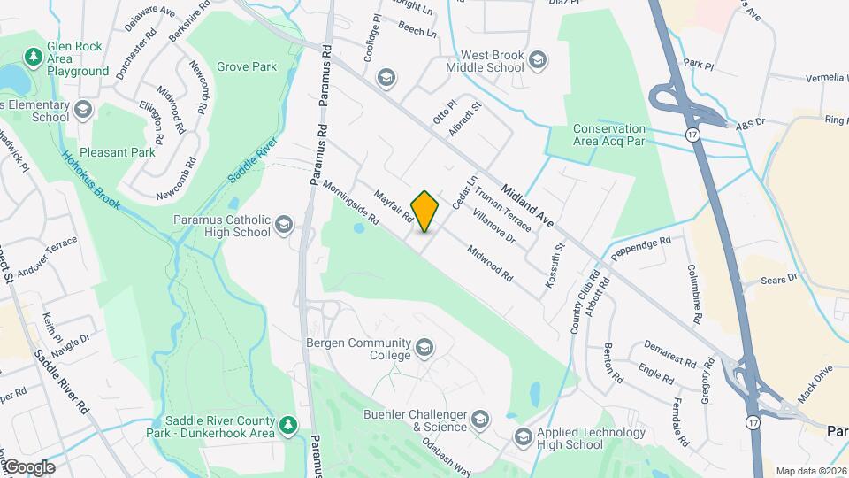 475 Cedar Ln Map and Location Details