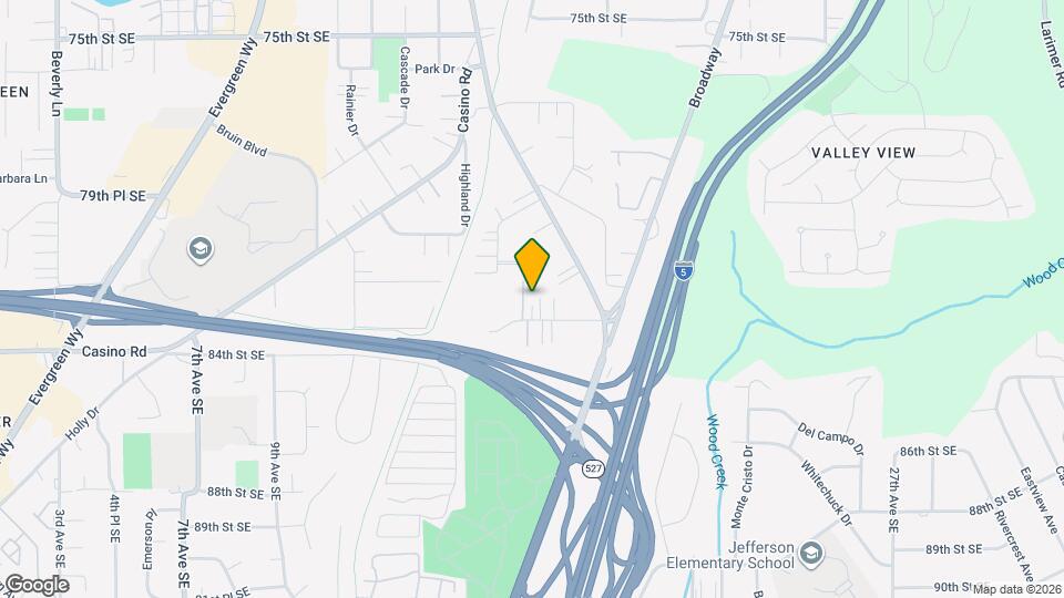 8211 Florida Dr, Unit Mother-In-Law Unit Map and Location Details