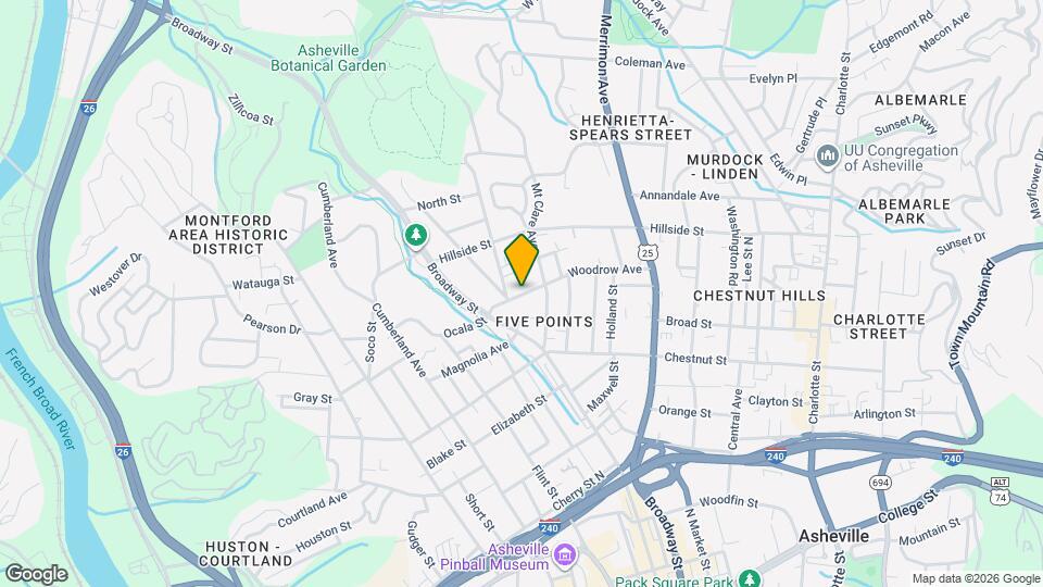 30 Woodrow Ave Map and Location Details