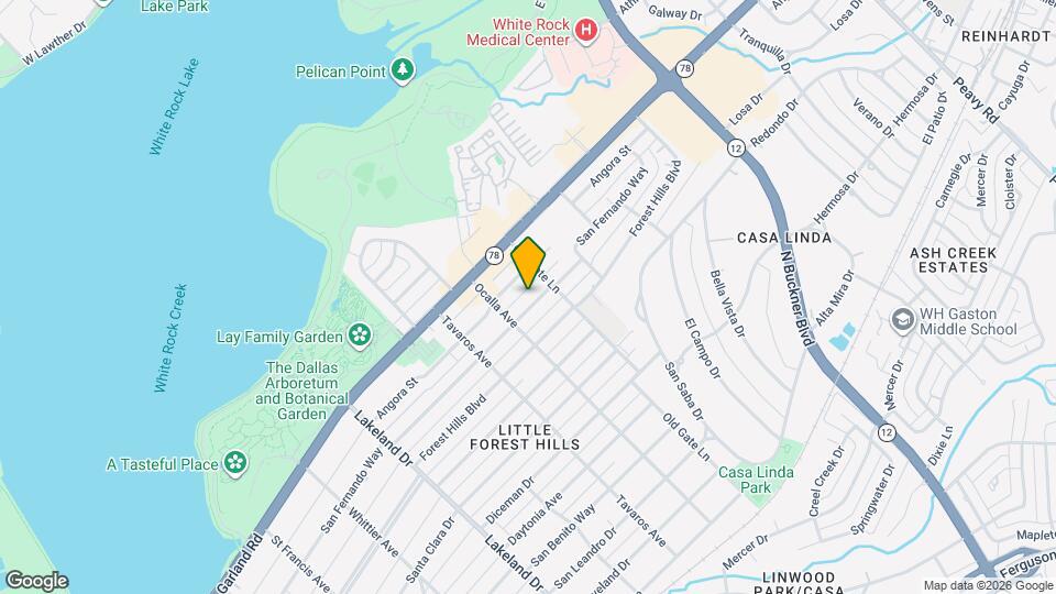 9025 San Fernando Way Map and Location Details