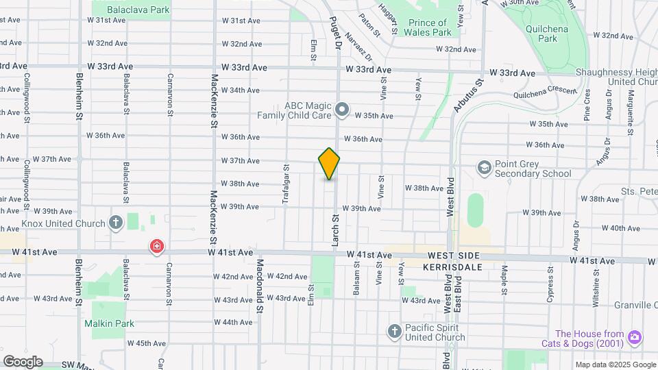 5389 Larch St Map and Location Details