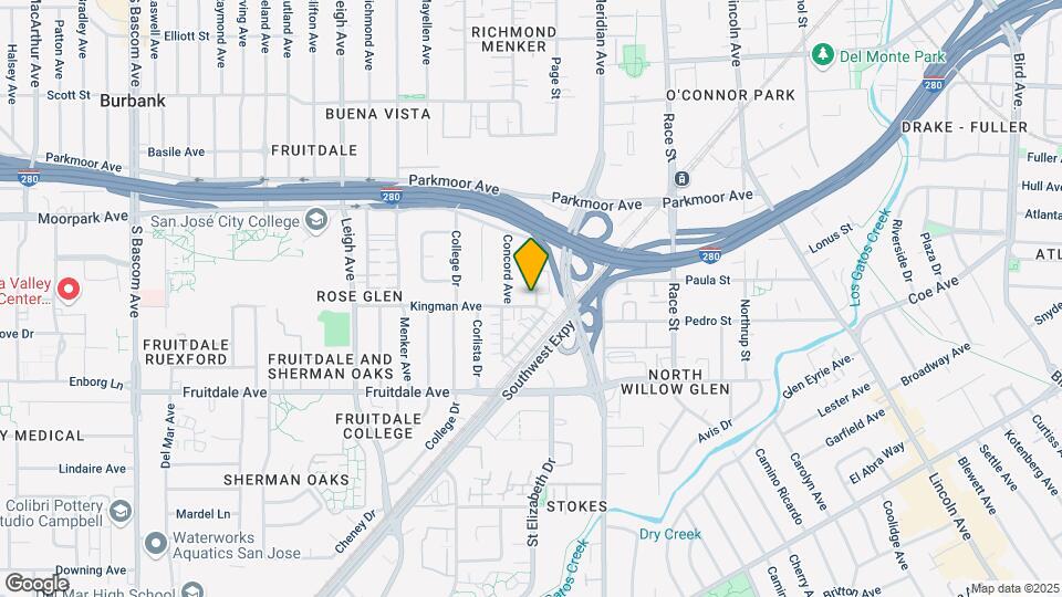 1425 Kingman Ave Map and Location Details