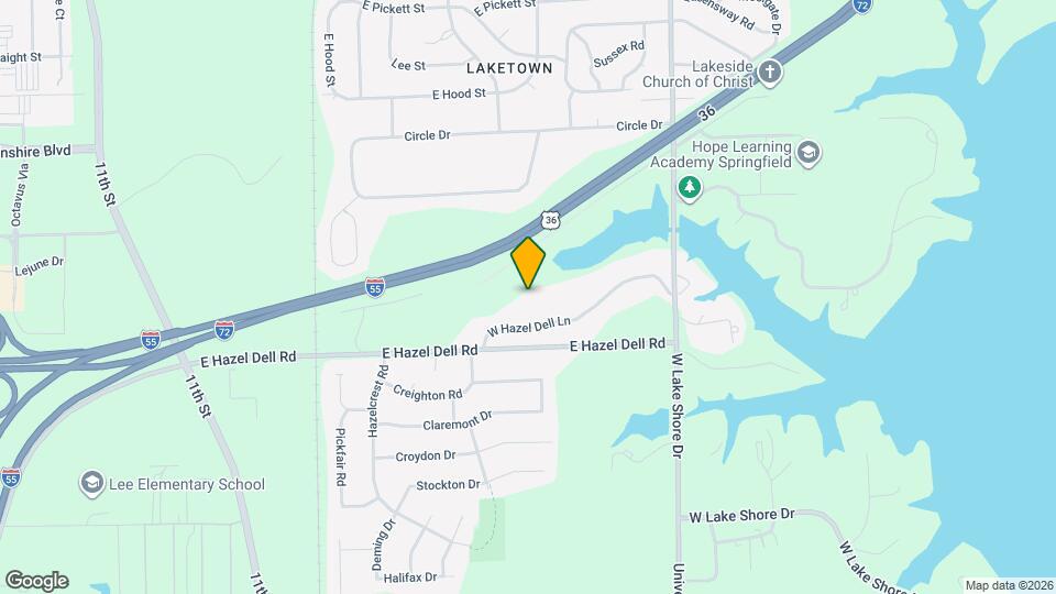 57 West Hazel Dell Ln Map and Location Details