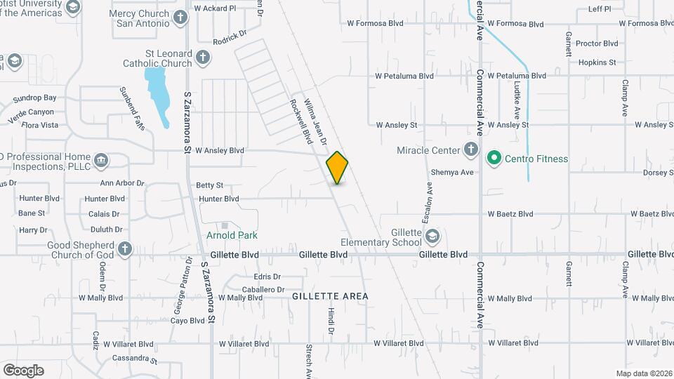 1226 El Porvenir Dr Map and Location Details