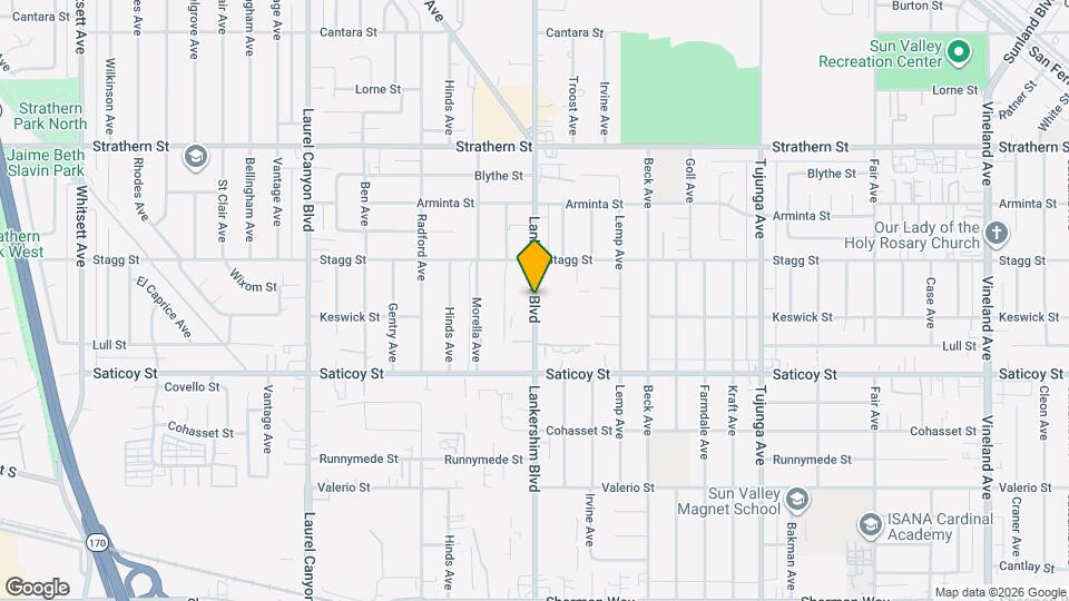 Lankershim Apartments Map and Location Details