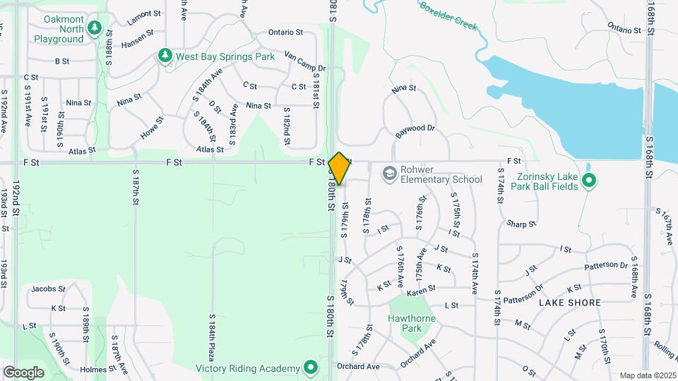 4216 S 179th St Map and Location Details