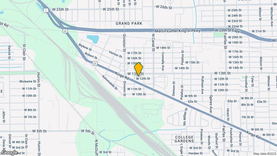 2269 W 12th St Map and Location Details