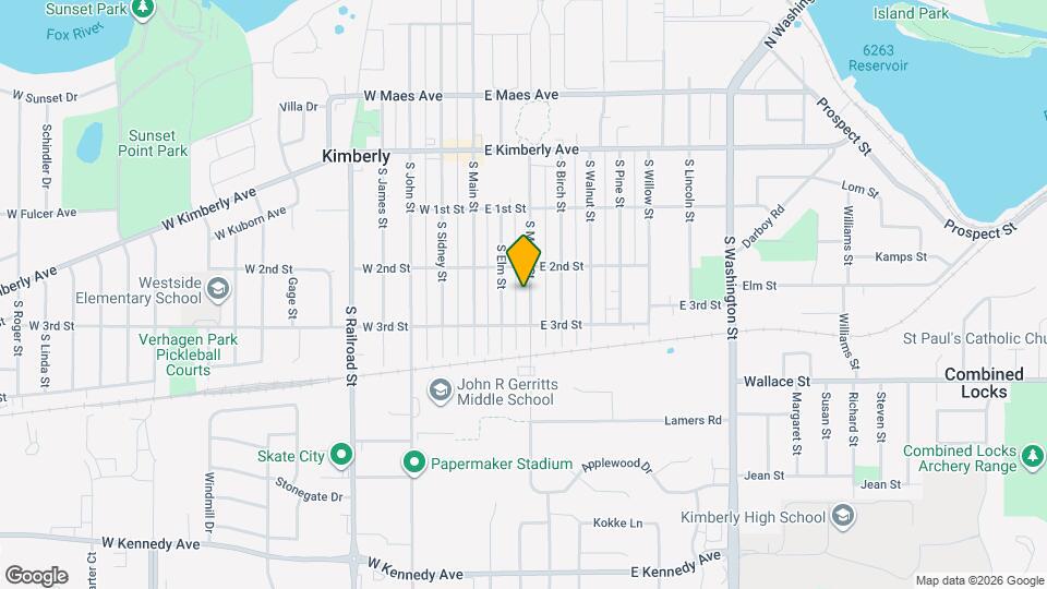326 S Maple St Mapa y Detalles de la Ubicación