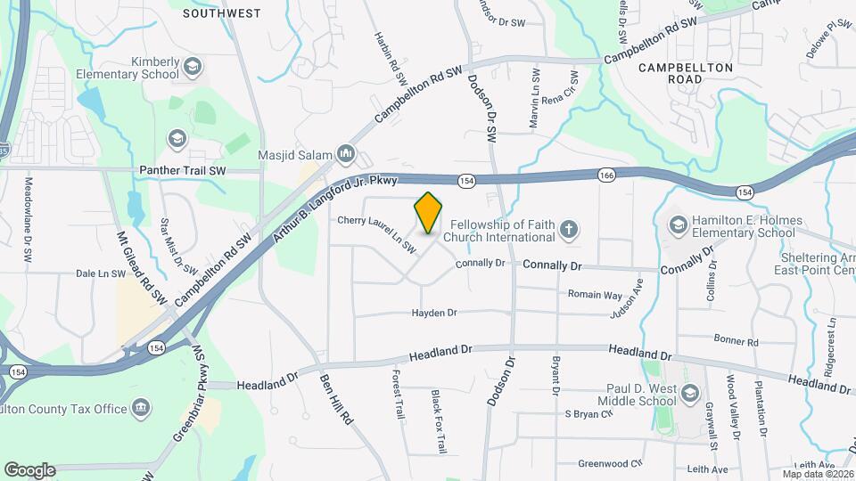 2715 Bonnybrook Dr SW Mapa y Detalles de la Ubicación