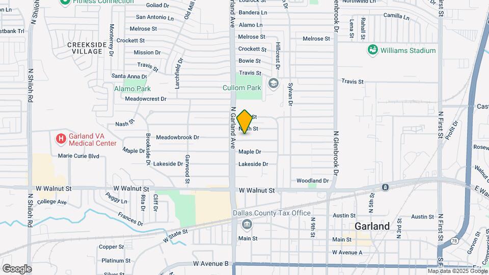 1317 Meadowbrook Dr Map and Location Details