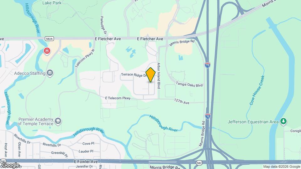 13015 Terrace Brook Pl Map and Location Details