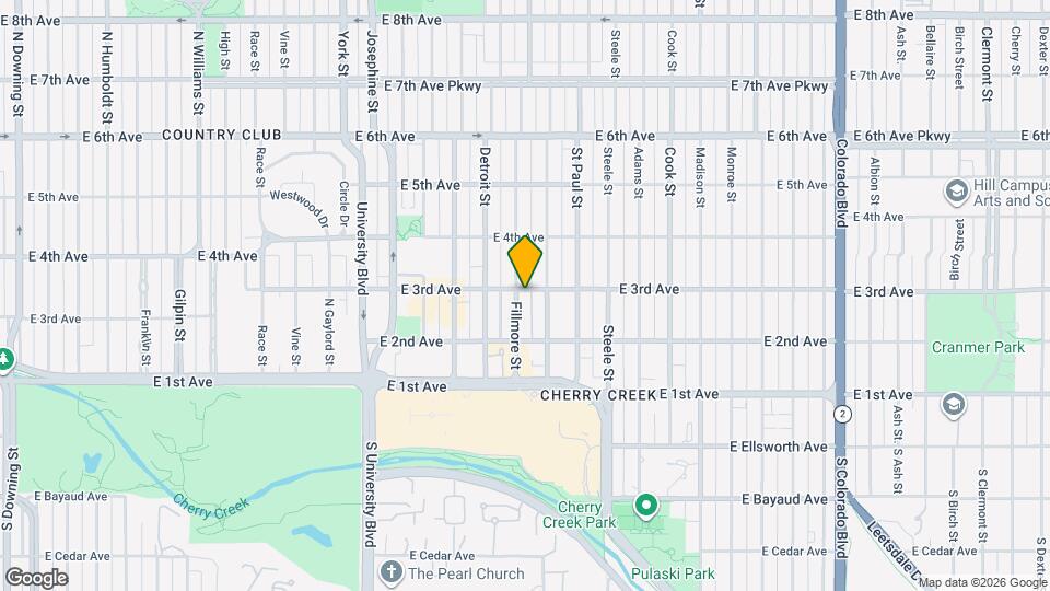 290 Fillmore St Map and Location Details